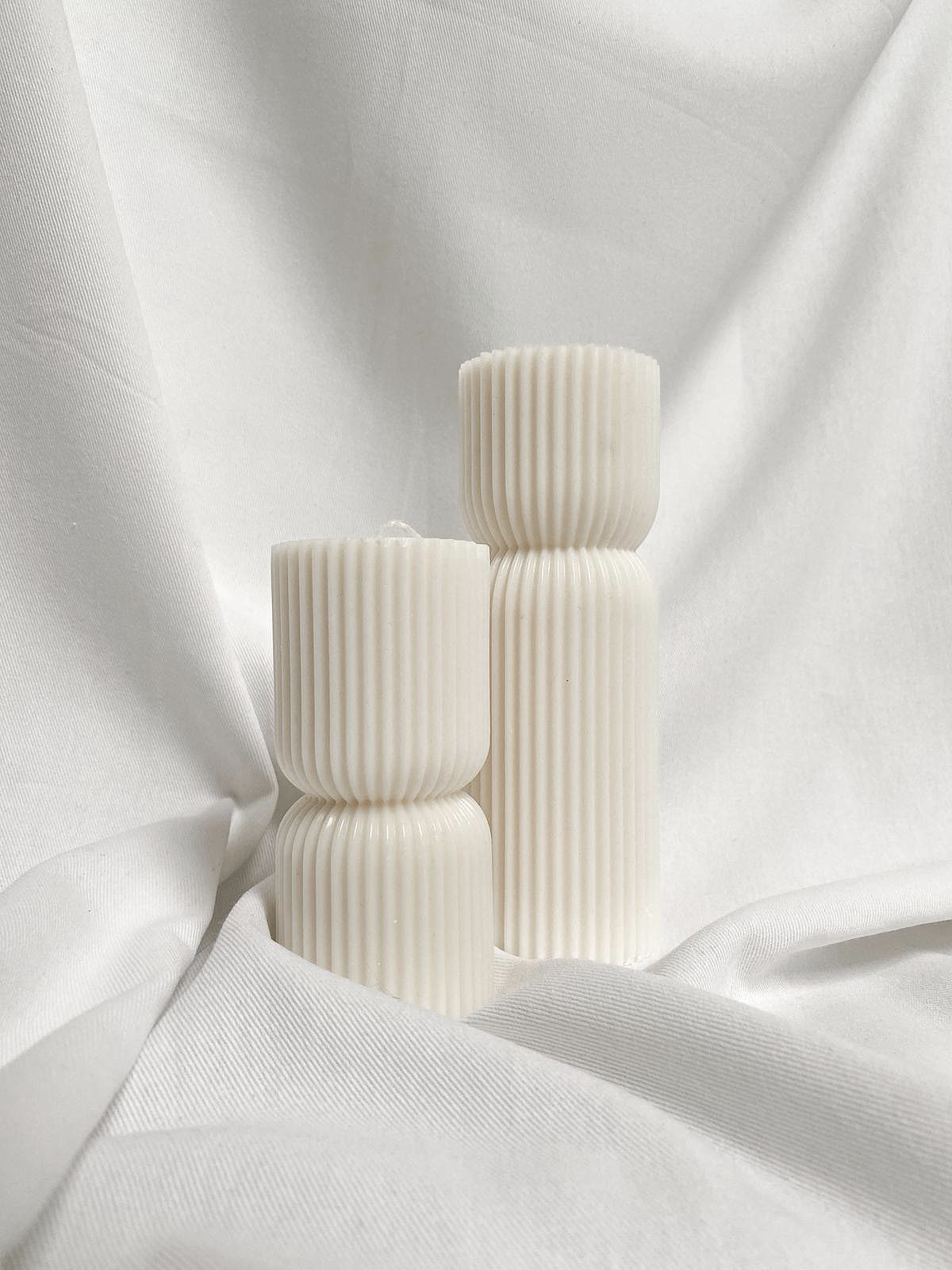 Świeca sojowa N°2 + N°3 – Pillar S+L - zestaw