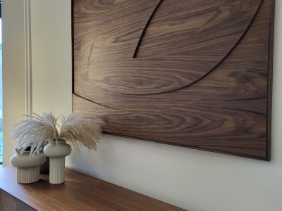 OBRAZ - fornir orzech amerykański 150x100 cm